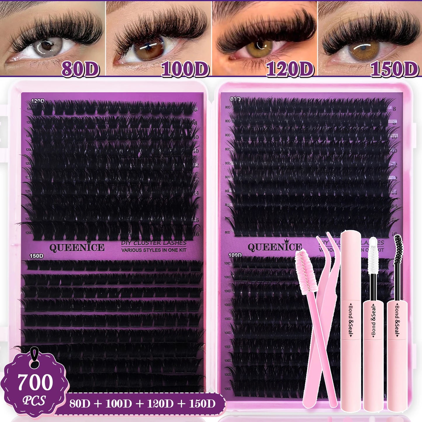 Coffret Extensions de Cils à Coller