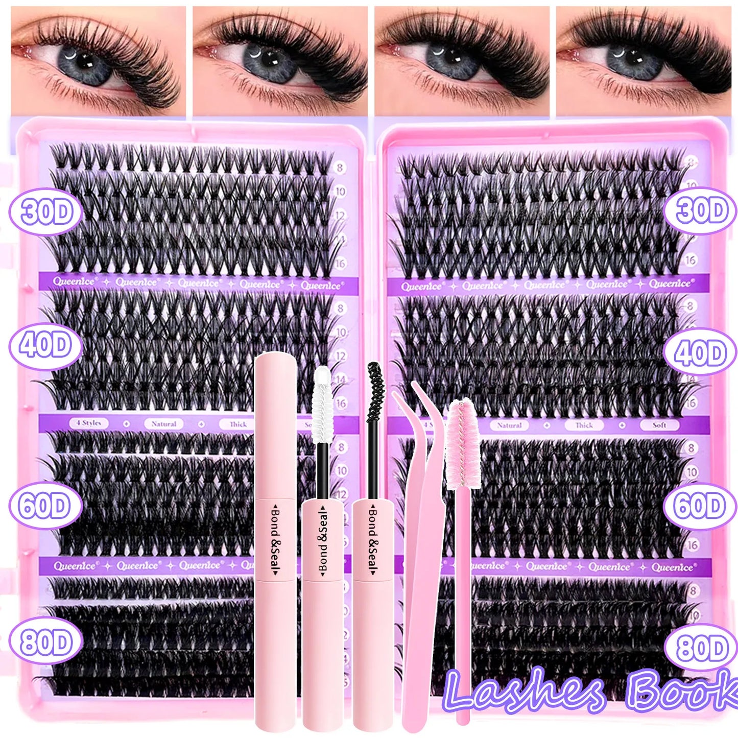 Coffret Extensions de Cils à Coller