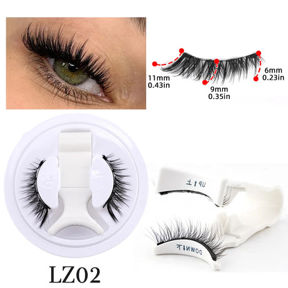 Coffret Élégance Faux Cils avec Miroir Intégré
