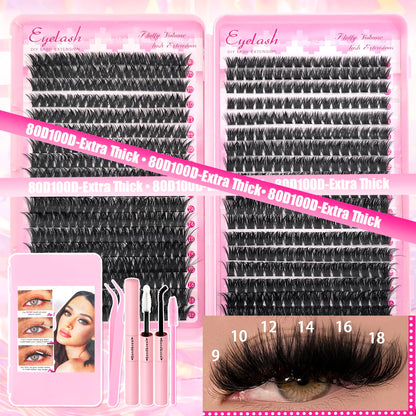 Coffret Extensions de Cils à Coller