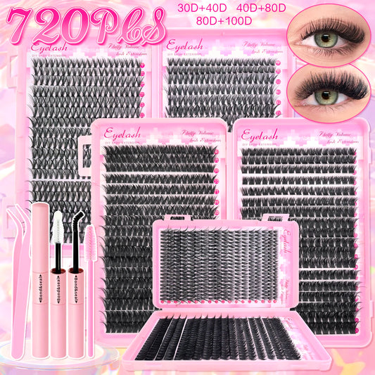 Coffret Extensions de Cils à Coller