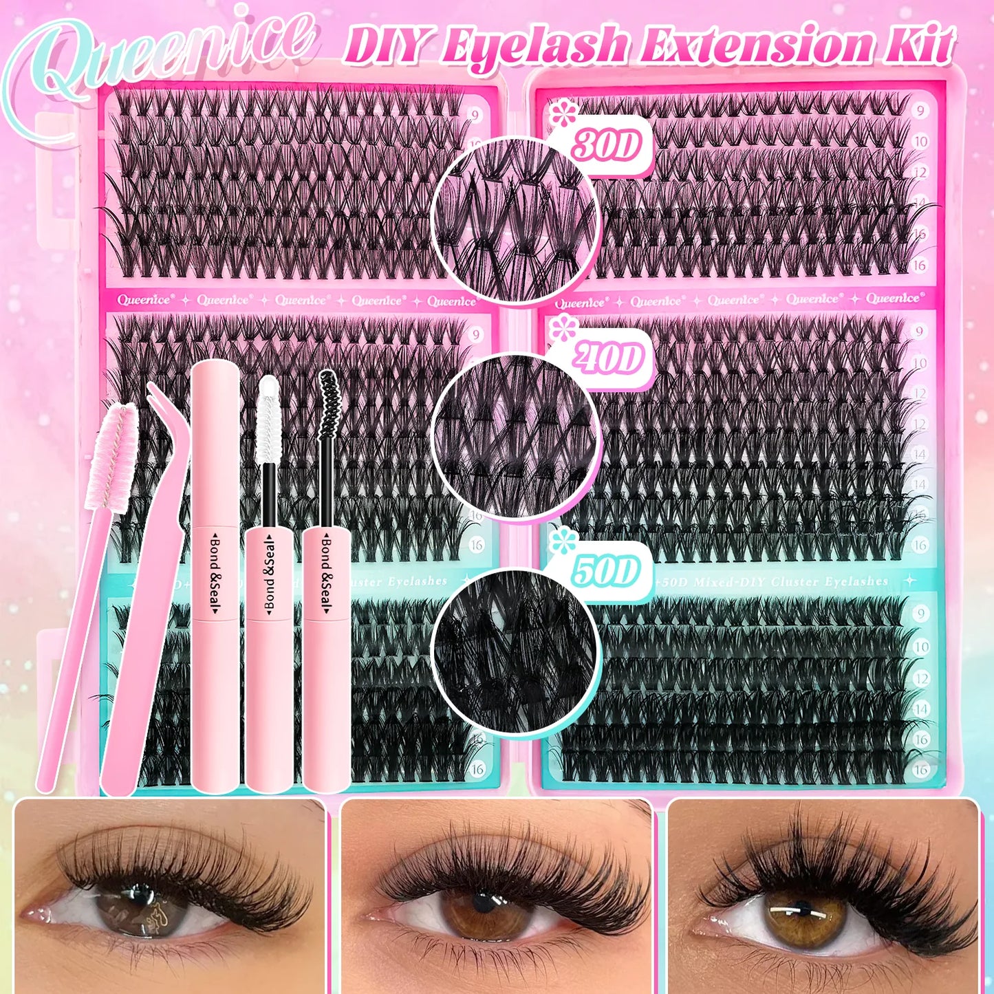 Coffret Extensions de Cils à Coller