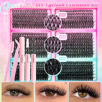 Coffret Extensions de Cils à Coller