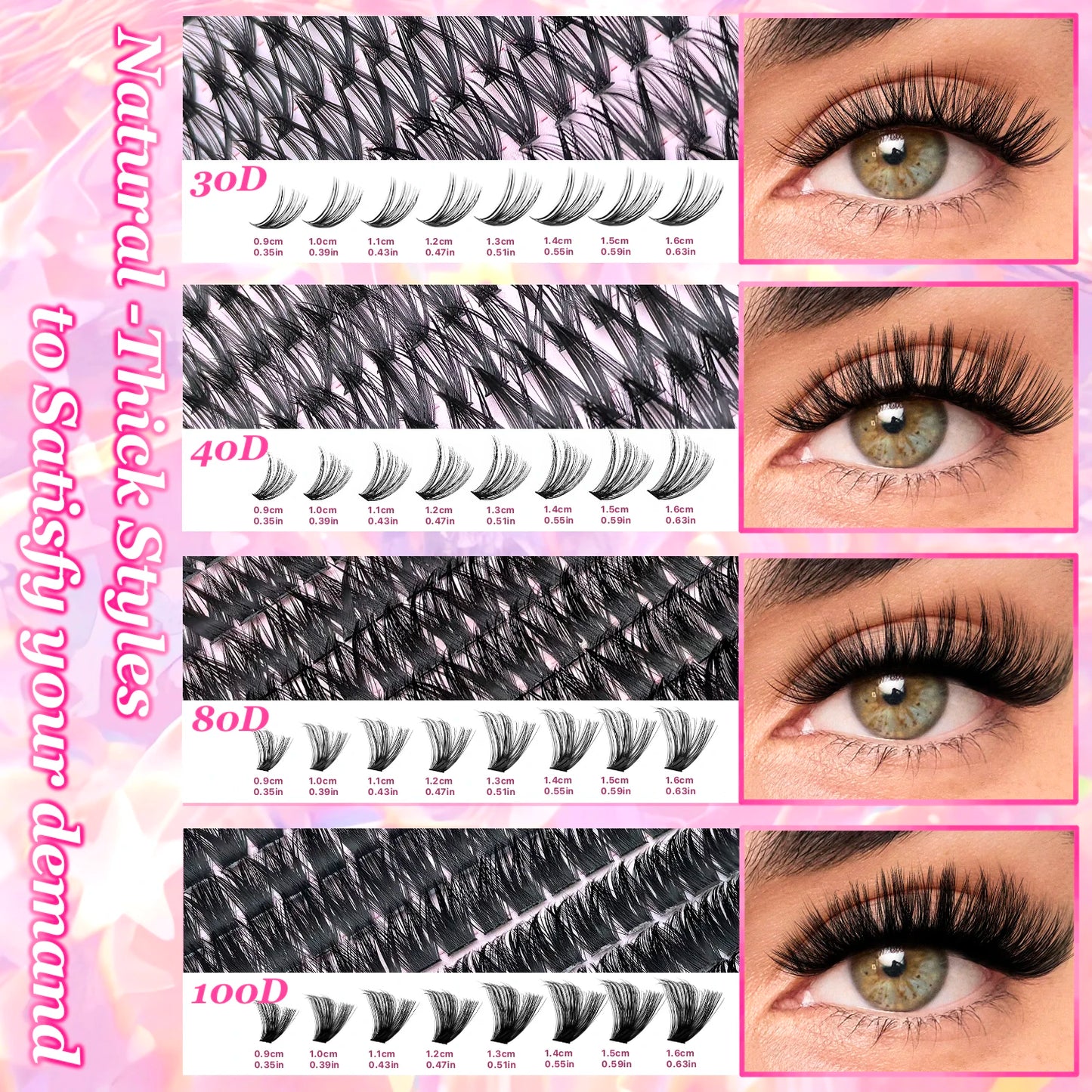 Coffret Extensions de Cils à Coller