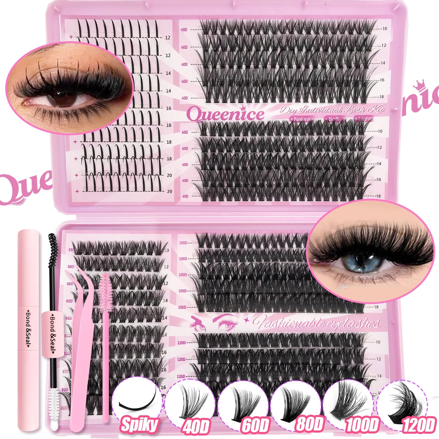Coffret Extensions de Cils à Coller