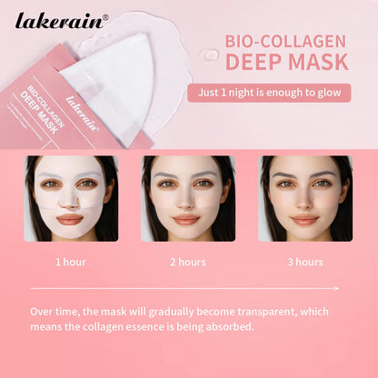 Masque  au bio-collagène – Masque de nuit hydratant intensif