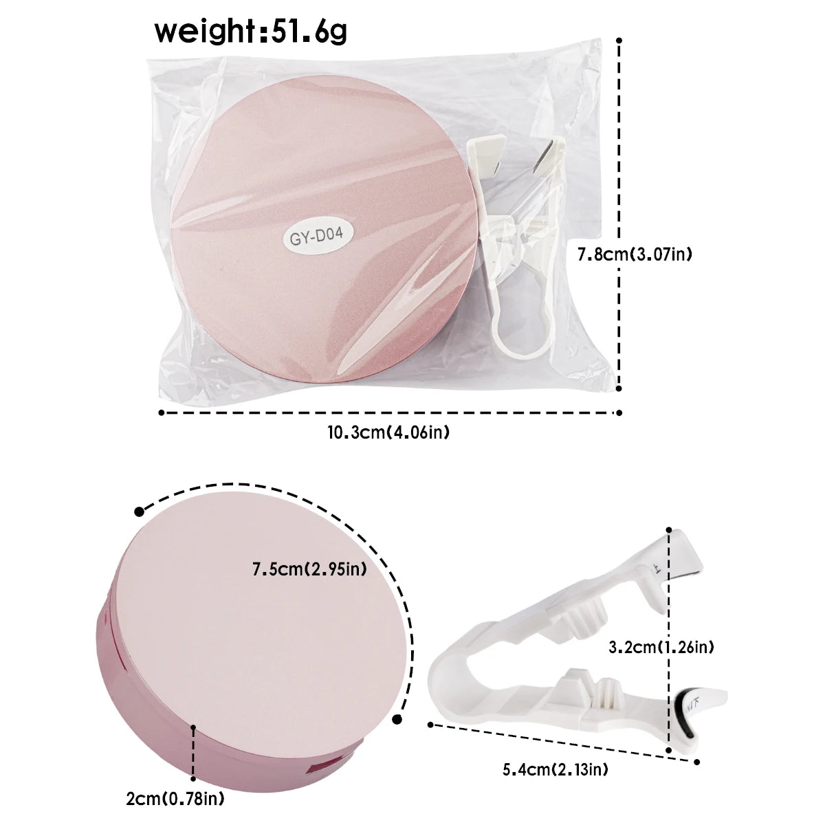 Coffret Élégance Faux Cils avec Miroir Intégré