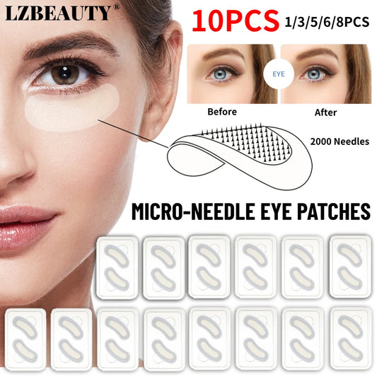 Patchs pour les yeux à micro-aiguilles (microneedle) – Masques de soin coréen à l’acide hyaluronique
