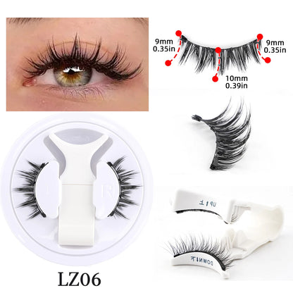 Coffret Élégance Faux Cils avec Miroir Intégré